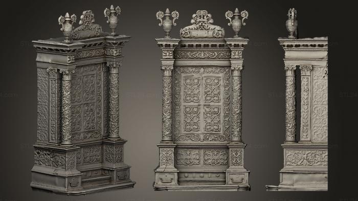 Carved furniture and interior items (Mantua Ark, CARVDM_0007) 3D models for cnc